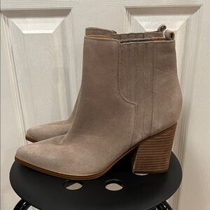 Marc Fisher Suede Ankle Boots Size 12